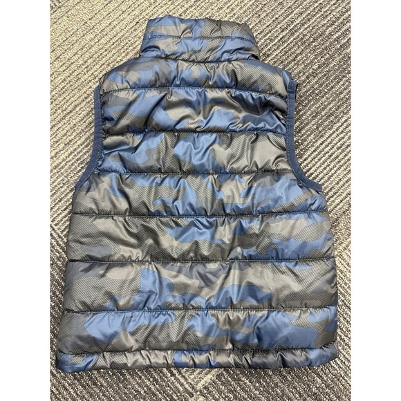 Joe Fresh Puffer Vest‎ 18-24 Mo. Camouflage Blue/gray. - Picture 3 of 7
